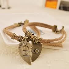 Buy couples bracelets for boyfriend girlfriend matching gifts i love you morse code bracelets long distance relationship couple bracelets for men women him and her and other bracelets at amazon.com. Love You Heart To Heart Couple Bracelets On Luulla