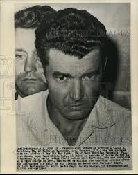 1962 Press Photo Murder suspect Leroy Harrison at State Police in Princeton 