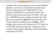 Ideal reheat rankine cycle | PPT