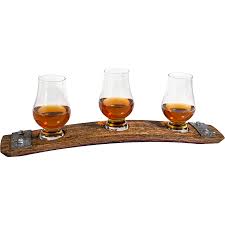 Each wine rack starts from the full whiskey barrel, that literally just a few months earlier held some of the best kentucky whiskey. Decorative Handcrafted Barrel Stave Whiskey Flight Holder