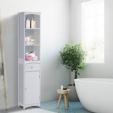 Trouvez le mobilier parfait pour la salle de bain de vos rêves! New Joey Here Meubles Bas Salle De Bains Gifi Armoire Miroir Murale De Salle De Bain Acier Inoxydable 3 Niveaux De Rangement 40l X 13l X 60h Cm Colonne Et Meuble De Rangement