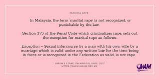 Section 375 in the indian penal code. All Women S Action Society Awam A Twitter Third All Forms Of Sexual Violence Whether Within Or Outside Of Marriage Is Abhorrent Regardless Of Gender Hanipamaidin Drwanazizah Hannahyeoh Https T Co Hpjdi08utp