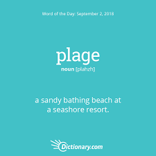 Plage Uncommon Words Words In Other Languages Word Of The Day