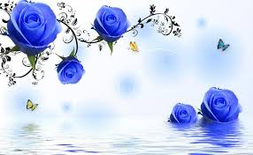 Flowers, rose bouquet, love symbol, floral gift. Tv Backdrop Simple And Stylish Blue Roses 3d Flower Wallpaper 3d Stereoscopic Wallpaper Home Decoration 3d Flower Wallpaper 3d Stereoscopic Wallpaperwallpaper 3d Aliexpress