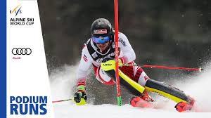 Shiffrin caps off season with 106th podium as robinson wins giant slalom in lenzerheide. Manuel Feller Men S Slalom Zagreb 3rd Place Fis Alpine Youtube