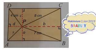 Diketahui persegi panjang abcd dan p merupakan titik di dalam persegi panjang. Diketahui Persegi Panjang Abcd Dan P Merupakan Titik Didalam Persegi Panjang Jika Pc 8 Cm Pd Brainly Co Id