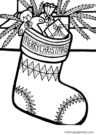 Help your kids celebrate by printing these free coloring pages, which they can give to siblings, classmates, family members, and other important people in their lives. Free Christmas Stockings Printable Coloring Pages Christmas Stockings Coloring Pages Coloring Pages For Kids And Adults