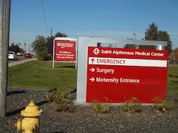 Pt 286 Oct 13 St Alphonsus Sign In Nampa Idaho Nampa Nampa Idaho Highway Signs