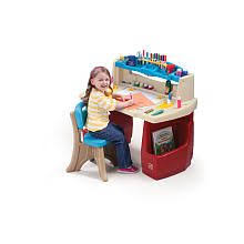Step2 Deluxe Art Master Desk With Chair Kids Art Table Art Desk Kids Desk