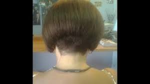 Short bob haircut clippered nape, great ideas! Hair Makeover Long To Graduated Bob Haircut