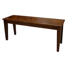 Shaker Dining Bench Wood Brown Boraam Wood Bench Shaker Bench Wooden Bench