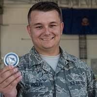 Senior Airman Cody Vogler, from the 124th Fighter Wing,
