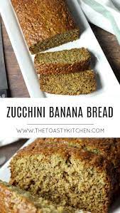 Zucchini Banana Bread The Toasty Kitchen Zucchinibananabread Zucchini Zucchinirecipes Zucchinibread Zucchini Banana Bread Banana Recipes Zucchini Banana
