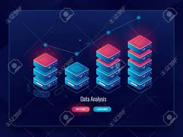 Data Visualization Isometric Cion Information Graphic Chart