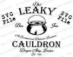 Harry Potter Leaky Cauldron Sign Tavern Svg Vector File For Etsy In 2020 Cricut Svg Files Free Cricut Halloween Cricut Tutorials