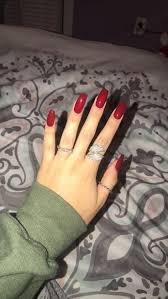 Red Coffin Nails Red Acrylic Nails Gel Nails Ballerina Nails Gold toe nails diamond nails dark nails bling nails burgundy nails purple nails red nails white nails luxury nails.