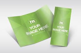 Online Mockup Generator For A Tri Fold Brochure In 11x8 5 Inch Format Perspective View Of An Open Tri Fold Brochure St Brochure Print Brochure Brochure Online