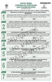 Jul 27, 2021 · colectivos ambientalistas de ecuador anunciaron el miércoles que se mantendrán vigilantes para que la corte constitucional (cc) de este país apruebe una consulta popular sobre minería en el distrito metropolitano de quito. El Domingo 26 De Agosto Se Realizara La Consulta Popular Anticorrupcion De Colombia 2018 Envigado Informa