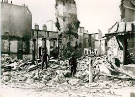 Brest Detruite Pendant La Guerre 1939 1945 Brest Bretagne Guerre