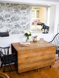 A removable leaf is included to extend this table from 54 to 74 long, giving you room to set out a brunch spread for friends and family. Traditional Dining Room With Drop Leaf Table Dining Room Small Dining Room Table Drop Leaf Table