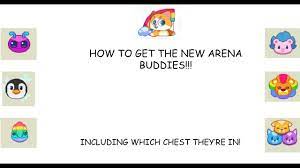 HOW TO GET ALL THE HARMONY ISLAND ARENA BUDDIES, AND WHICH CHEST THEY'RE  IN!!! MUST SEE - YouTube