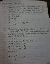 Check spelling or type a new query. Tolong Berikan 3 Contoh Perbandingan Berbalik Nilai Dan Jawabannya Ya Brainly Co Id