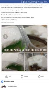 Pemeriksaan gula darah puasa merupakan salah satu tes yang digunakan untuk memeriksa apakah anda berisiko pradiabetes. Bokoubi Boko Ubi Pandan Boko Ubi Gula Lya Homemade Catering Facebook
