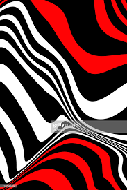 Abstract Black And Red Pattern Abstract Curved Lines Background In Red White Color Wave Patter In 2020 Line Design Pattern Abstract Color Wave