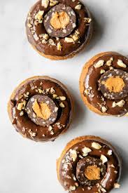Recette De Donuts Vegan Choco Noisettes Funky Veggie Recette Beurre De Cacahuetes Recette Recette Donuts