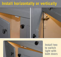 Cabinet Door LED Light Switch