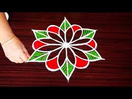 New Simple Easy And Unique Rangoli Designs With Colours Kolam For Festival Competition Rangoli Designs Colorful Rangoli Designs Rangoli Designs With Dots
