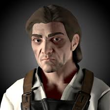 Steven “Billy” McRain, once a man who loved his butchery job, now Butcher  Billy, a psychopathic, deranged, and vengeful murderer. : r/HeroForgeMinis