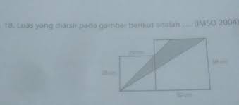 * write your answer in the boxes provided. 18 Luas Yang Diarsir Pada Gambar Berikur Adalah Imso 2004 Brainly Co Id