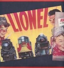 Wallpaper Border Vintage Lionel Train Posters On Blue Train Posters Train Wallpaper Lionel Trains