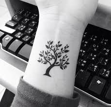 Lovely And Small Tree Of Life Tattoo On Wrist Jpg 640 613 Tattoos Tree Tattoo Small Small Tattoo Designs
