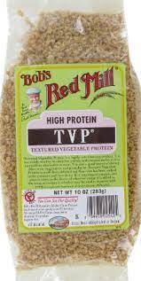 It's rich in complete protein and contains no fat, so it is an excellent alternative to meat. City Market Bobs Red Mill Textured Vegetable Protein 10 Oz