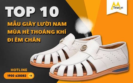 TOP 10 giày lười nam mùa hè đẹp, thoáng khí, đi êm chân