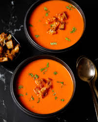 Then turn off the heat. Tomato Soup Recipe Homemade Easy Dassana S Veg Recipes