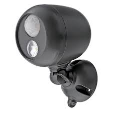 Honwell motion sensor light outdoor battery operated wireless waterproof spotlight motion detector security light, light sensor auto on off for porch stair hallway garage. Mr Beams Outdoor 140 Lumen Battery Powered Motion Activated Integrated Led Spotlight Brown Mb360 The Home Depot