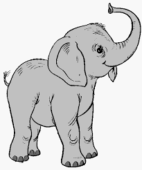Just remove the middle curve line that you draw in step 1. Teacheranna10 S Blog Elephant Drawing Elephant Images Outline Drawings