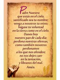La segunda parte es una petición tradicional de la piedad católica, en la que el orante requiere la intercesión de maría como madre de dios. Oracion Padre Nuestro Descubrir Online