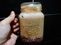 Gula melaka or palm sugar. Sagu Gula Melaka Farhana Jafri
