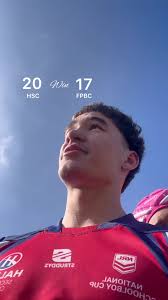 Message from Hallams Fullback Waka Hammond