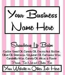 100 Private Label Lip Balms With Your Business Name And Info Etsy Business Labels The Balm Lip Balm