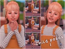 Childish interactions grow into love and that love one day … The Sims Resource Child Pose Pack 01