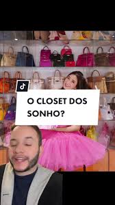 O closet dos sonhos? #fashiontiktok #tiktokfashion #jamiechua #hermes  #bolsas #luxo