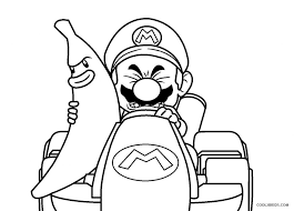 Maybe you would like to learn more about one of these? Free Printable Mario Kart Coloring Pages For Kids Cool2bkids Mario Kart Coloring Pages Unicorn Coloring Pages Coloring Pages