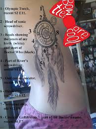 However don't scratch or pick at your tattoo, since this could lead to scarring and cause the design to fade. My New Doctor Who Tattoo Imgur