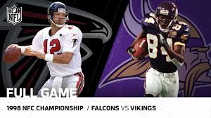 The nfl merged with the american football league in 1970. 1998 Nfc Championship Game Atlanta Falcons Vs Minnesota Vikings Nfl Full Game Youtube
