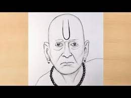 In anthropomorphised images, he is generally represented as immersed in deep meditation on mount kailash, his traditional abode. Shree Swami Samarth Pencildrawing Youtube